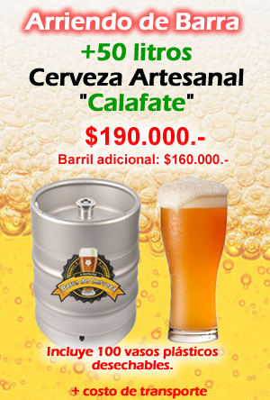 barra de cerveza